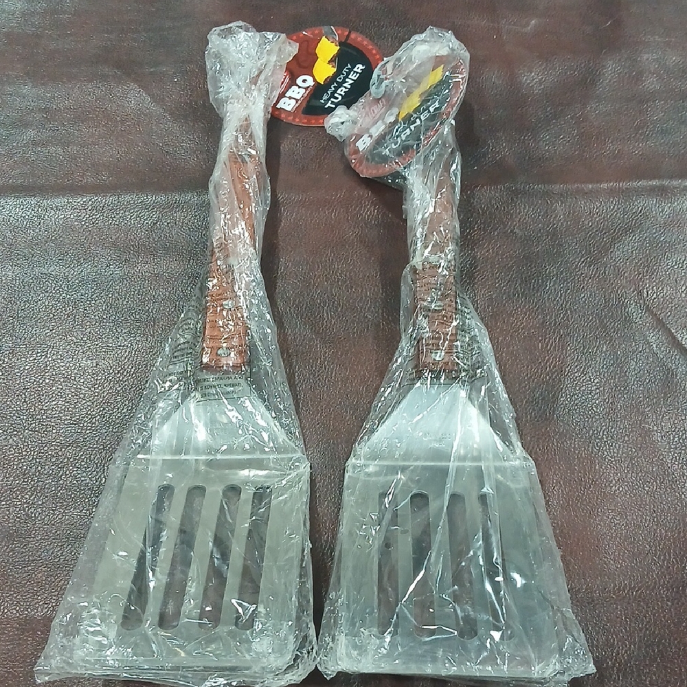 BBQ Essentials Stainless Steel Grill Spatula Set